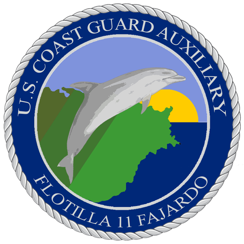 Flotilla 11 Fajardo • U.S. Coast Guard Auxiliary Seal